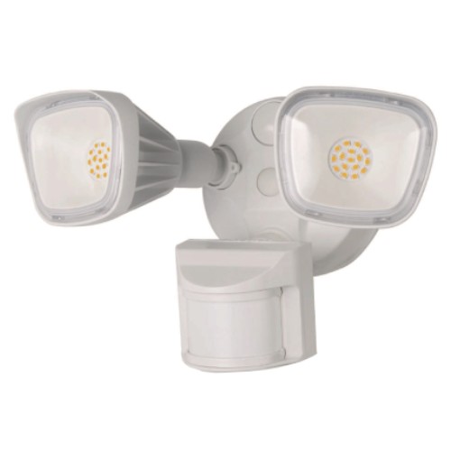 2 Head White Dimming Security Light 3CCT